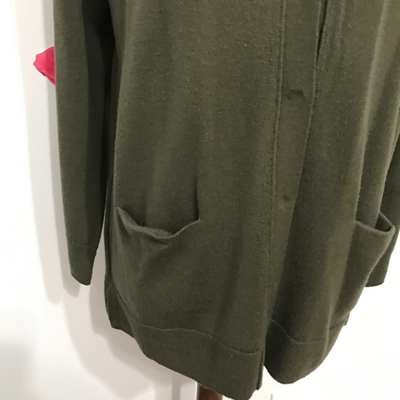 • Classiques Entier • Olive Cardigan - Picture 2 of 7